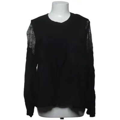 Blouse (Noir) de Mango Suit Polyamide, Viscose