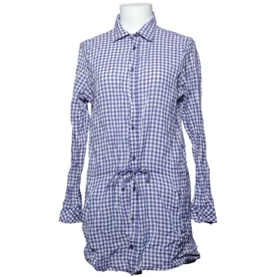 Skjortklänning (Blå, Vit) från Oysho Bomull