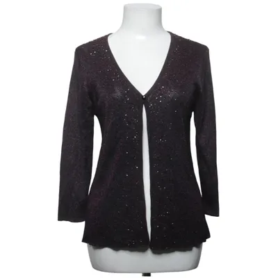 Cardigan (Lila) van Isolde Metallvezel, Polyester, Viscose
