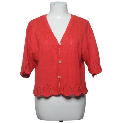 Cardigan (Rød) fra Camilla Akryl, Linned