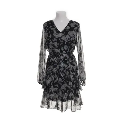 Dress (Black, Gray) from Usha Polyester