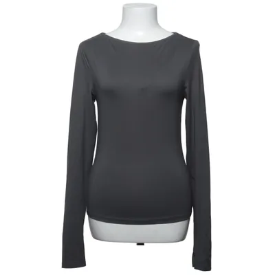 Långärmad t-shirt (Grå) från Bik Bok Elastan, Återvunnen polyester