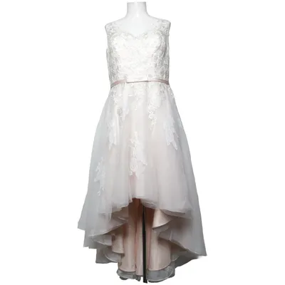 Robe de mariée (Beige, Blanc) de JJ's House Polyester