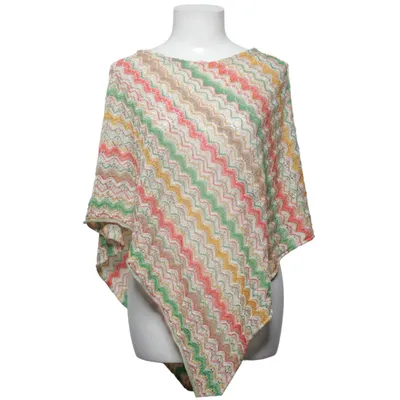 Poncho (Beige, Multicolored) from Missoni