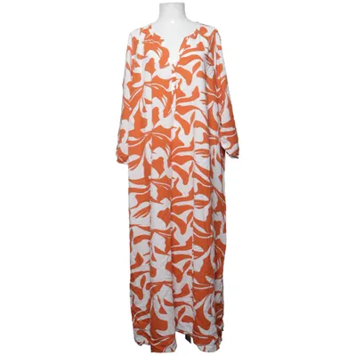 Dress (Orange, White) from Cellbes Viscose