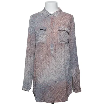Bluse (Braun, Lila, Beige) von Dea Kudibal Elasthan, Seide
