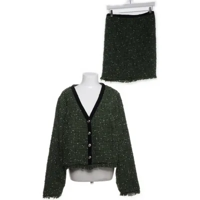 Mantelpak (Groen, Meerkleurig) van Cider Polyester, Wol