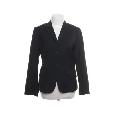 Blazer (Zwart) van Valecuatro Elastaan, Polyester, Wol, Viscose