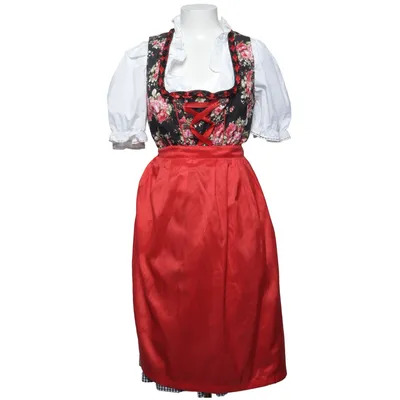 Dirndl (Rouge, Blanc, Noir, Multicolore) de Janina Coton, Polyester