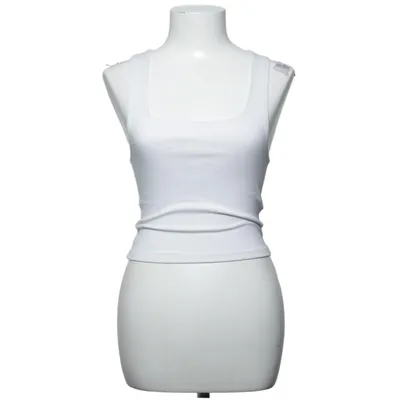 Tanktop  (Hvid) fra A-DSGN Bomuld, Elastan, Polyester