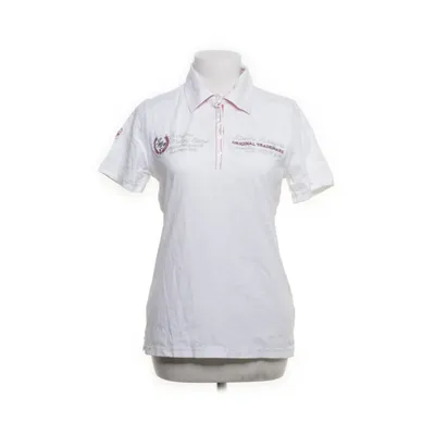 Polo shirt (White, Multicolored, Pink) from Sure Cotton, Elastane