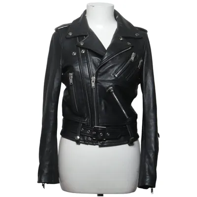 Bikerjakke (Sort) fra LXLS Collection Læder