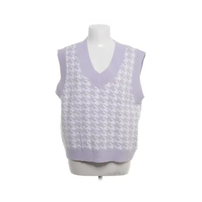 Slipover (Lila, Vit) från FB Sister Knitwear Akryl