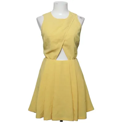 Jurk (Geel) van Vaudeville&Burlesque Polyester