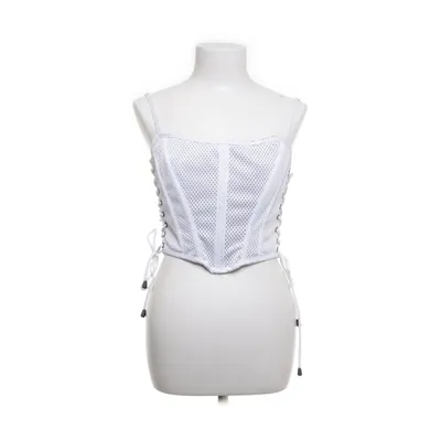 Shops White corset top current mood