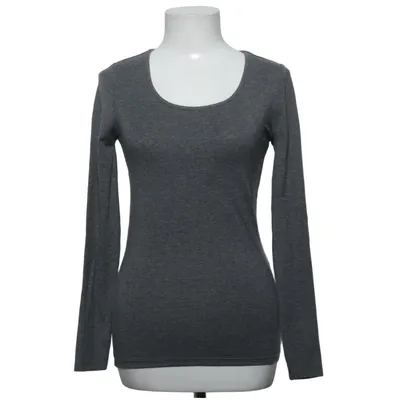 Langærmet t-shirt (Grå) fra Dotti Bomuld, Elastan, Polyester