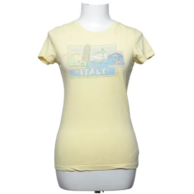 T-shirt (Geel) van Aéropostale Katoen, Polyester