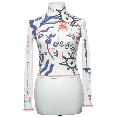 Polotröja (Vit, Blå, Röd, Svart) från Desigual Bomull, Elastan