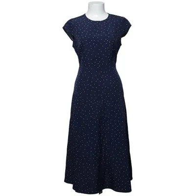 Jurk (Blauw, Wit) van Rihoas Elastaan, Polyester