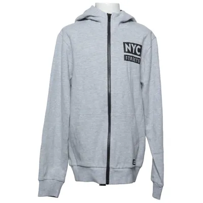 Hoodie (Gray) from KappAhl Cotton, Viscose