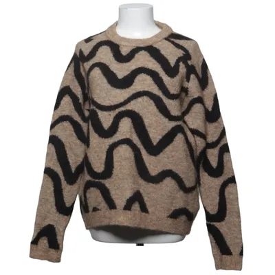Sweater (Beige, Sort) fra Carin Wester Akryl, Alpacauld, Elastan, Polyamid