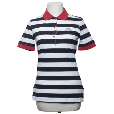 Poloshirt (Weiß, Schwarz, Rot) von Key West Baumwolle, Elasthan