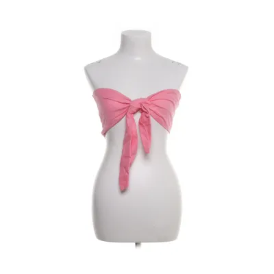Crop top (Roze) van ASOS Design Katoen, Linnen