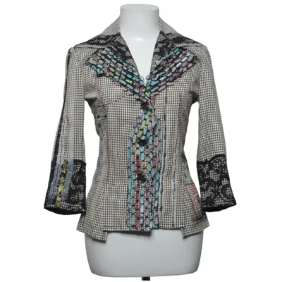 Blazer (Zwart, Wit, Meerkleurig) van Save the Queen Katoen, Polyester