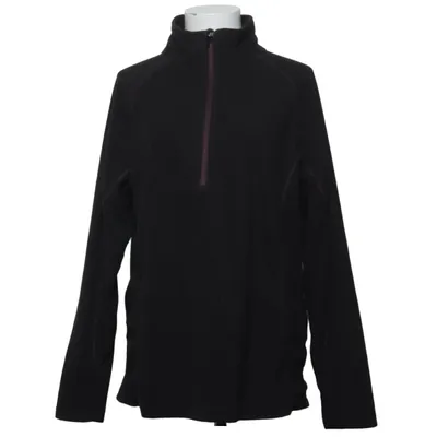 Fleecetrøje (Sort) fra High Mountain Polyester