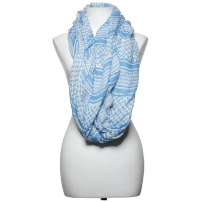 Cravat (Blauw, Wit) van Lala Berlin Kasjmier, Modal