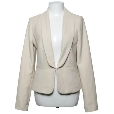 Blazer (Beige) from Love 21 Elastane, Polyester, Viscose