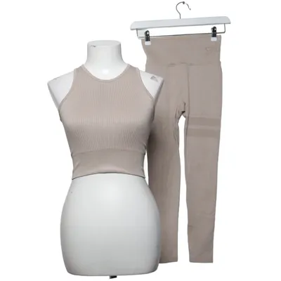 Trainingsanzug Set (Beige) von Stronger Elasthan, Polyamid