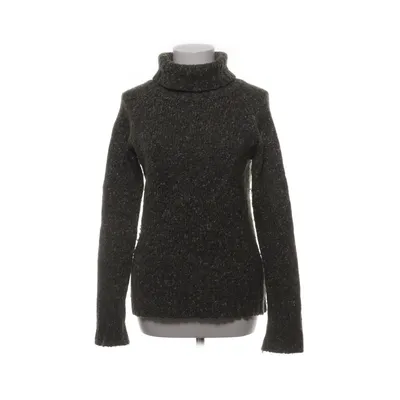 Pul à col roulé (Vert, Multicolore) de Zilch Nylon, Soie, Laine