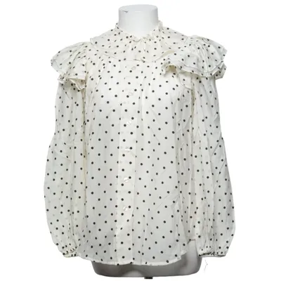 Blouse (Beige, Meerkleurig) van H&M Lyocell, Polyamide