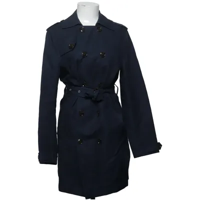 Trenchcoat (Blauw) van Pier One Katoen, Polyester