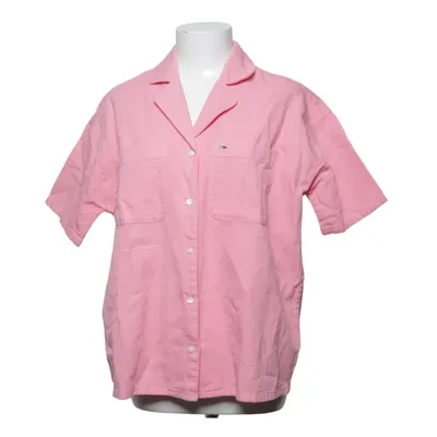 Chemise à manches courtes (Rose) de Tommy Hilfiger Jeans Coton