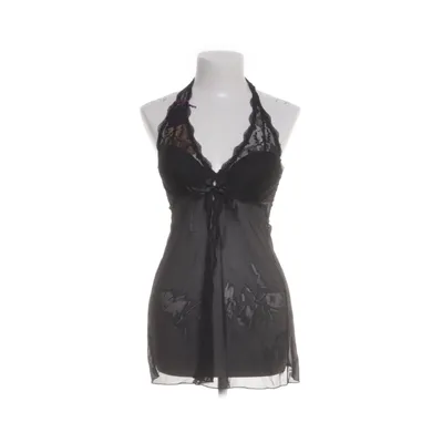 Negligé (Zwart) van Lascana Polyamide, Polyester