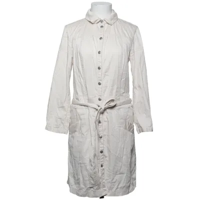Robe chemise (Beige) de Margit Brandt Coton, Élasthane, Polyamide