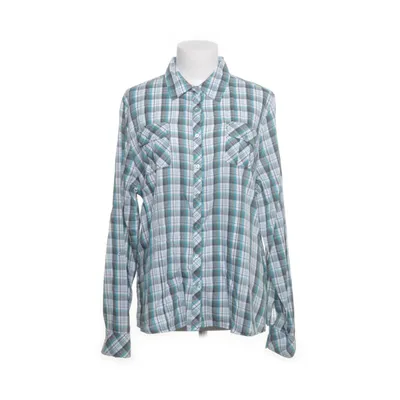 Shirt (Turquoise, White) from Gina Laura Collection Cotton