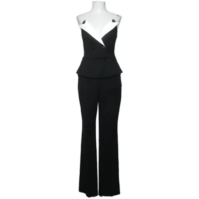 Byxdress (Svart, Vit) från Karl Lagerfeld Elastan, Polyester, Ull