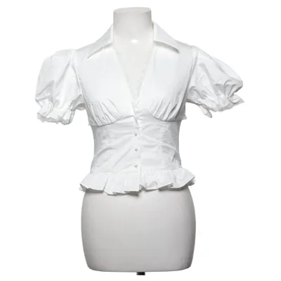 Dirndl blouse (Wit) van Nana Jacqueline Katoen, Polyester