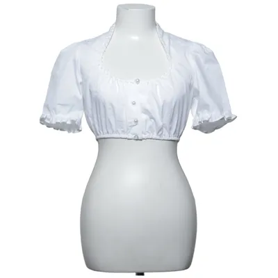 Dirndl blouse (Wit) van Krüger Katoen, Polyester
