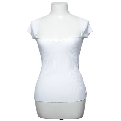Haut (Blanc) de Zara Bambou, Coton, Élasthane