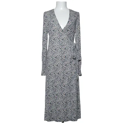 Wrap dress (Blue, Multicolored) from Soaked in Luxury Elastane, Viscose