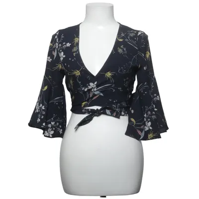Wrap blouse (Blue, Multicolored) from Luvalot