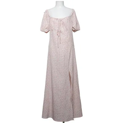 Jurk (Wit, Meerkleurig) van Boohoo Polyester