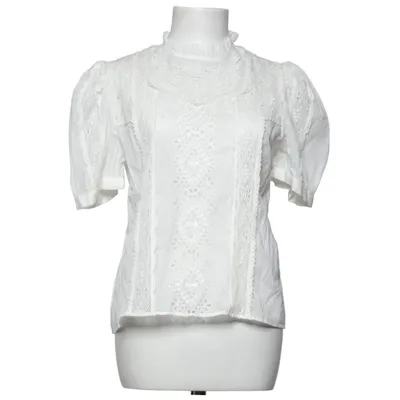 Topp (Vit) från Zara Bomull, Polyester