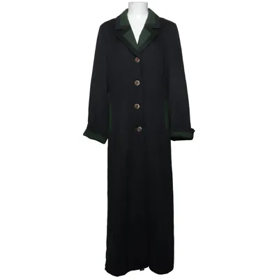 Coat (Gray, Green) from Steinbock Acetate, Viscose