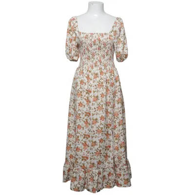 Maxi dress (White, Orange, Green) from Peiran Polyester
