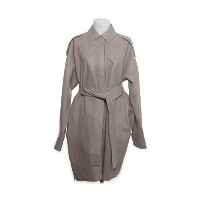 Läderkappa (Grå, Beige, Brun) från Remain Skinn, Kashmir, Mocka